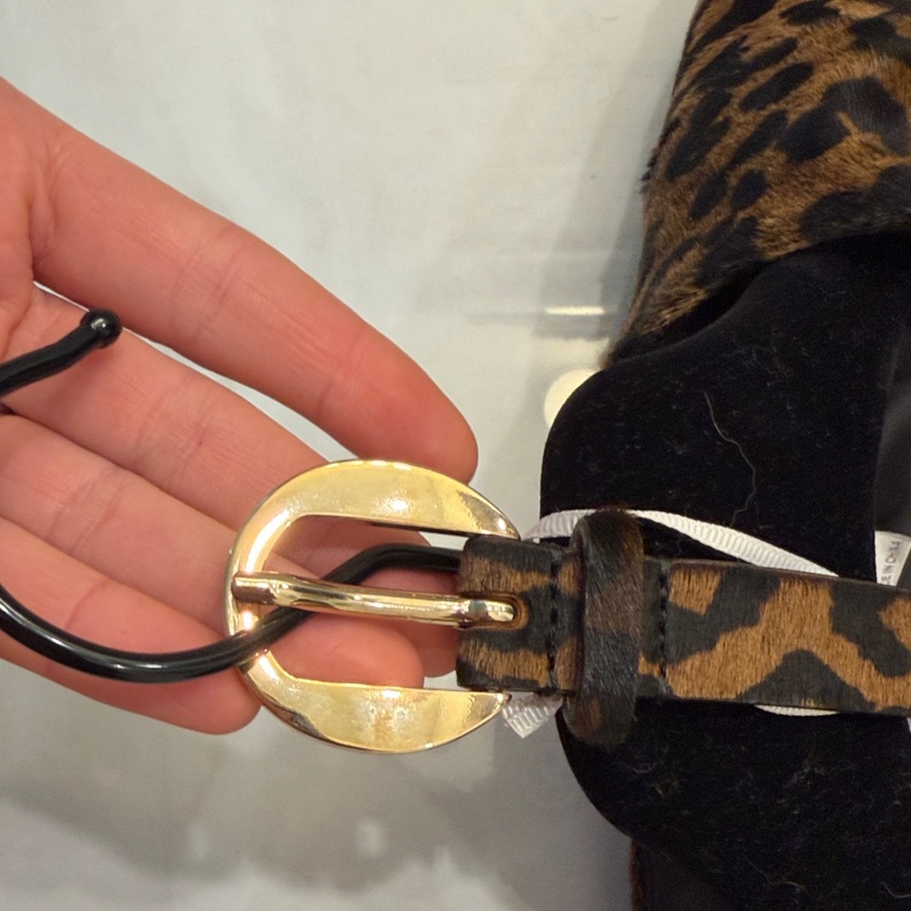 Carlisle Leopard Print Leather Jacket - Picture 9 of 15